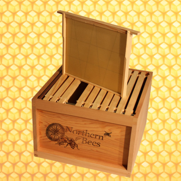 National Brood Box 14 x 12 Complete with frames and foundation