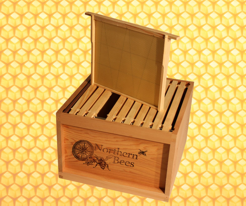 National Brood Box 14 x 12 Complete with frames and foundation