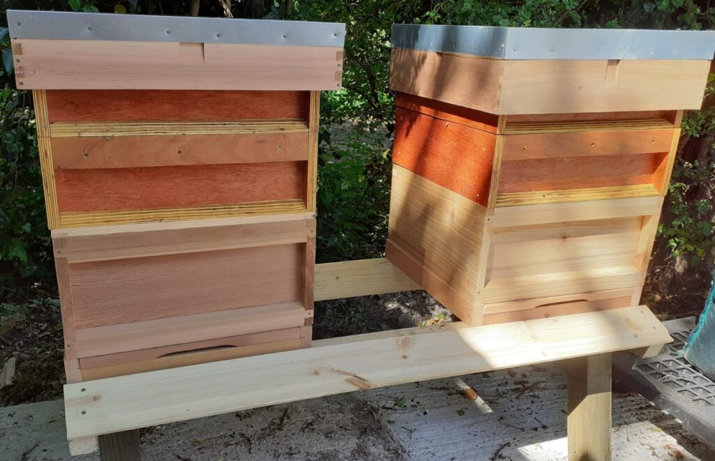 Double Hive Stand