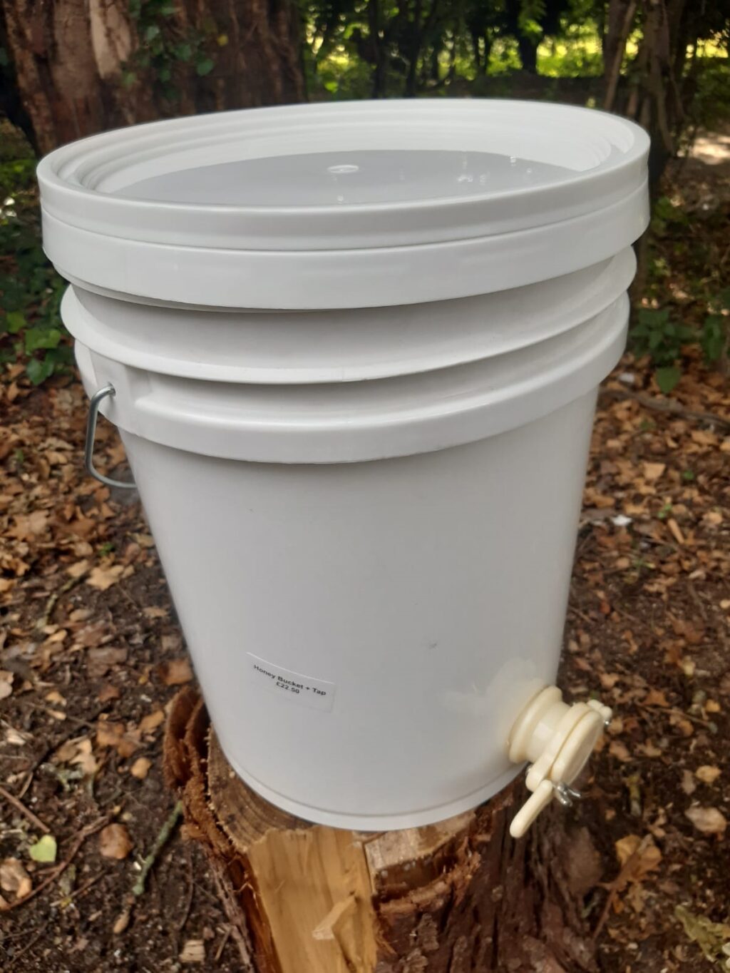 Plastic honey bucket  20lt + Tap