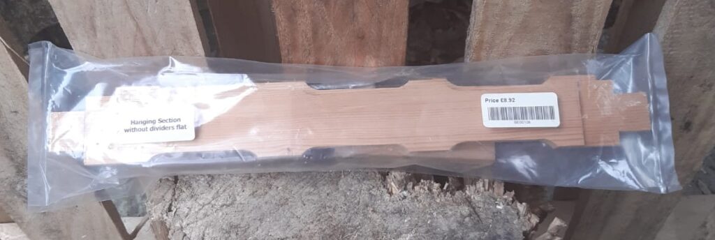 Hanging Sections without dividers
